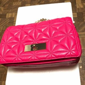 Kate Spade Hot Pink Leather Chainbag